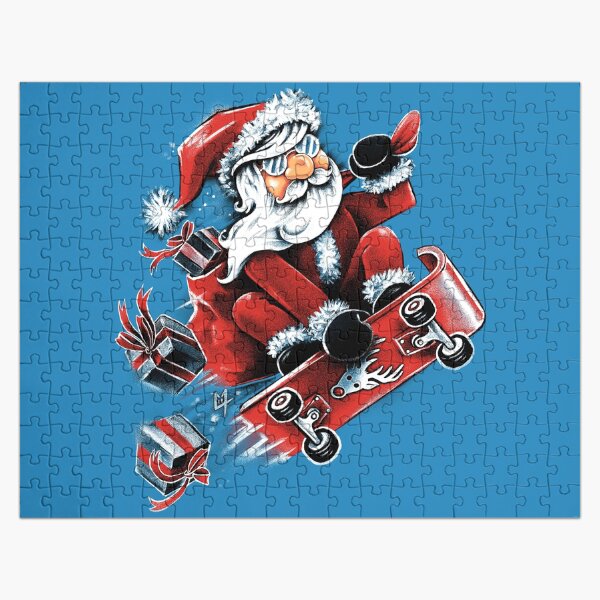 Artikel-Vorschau von Santa Skateboarding, designt und verkauft von c0y0te7.