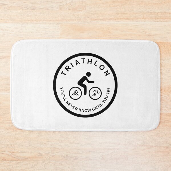Item preview, Triathlon, Swimming, Cycling, Running, Motivational, Challenge designed and sold by PoshJocks.