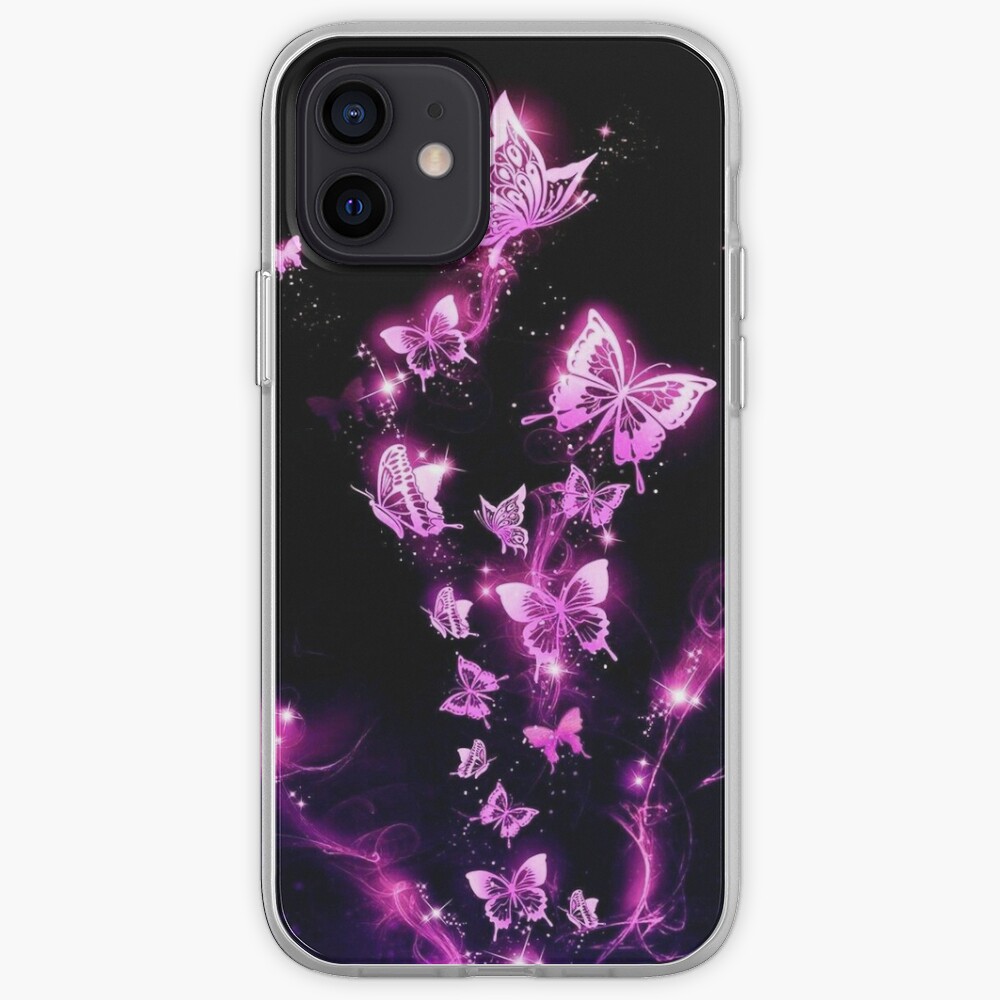 Neon Butterflies iPhone Case & Cover
