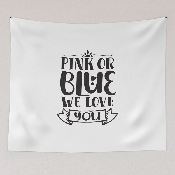 Item preview, or blue we love you designed and sold by Paul's Designs.