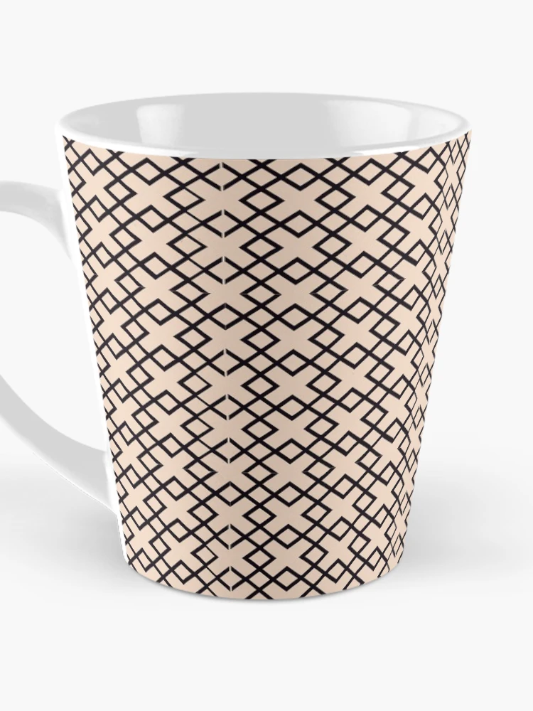 Thumbnail 3 of 4, Coffee Mug, Box patterns designed and sold by Patternsonly.