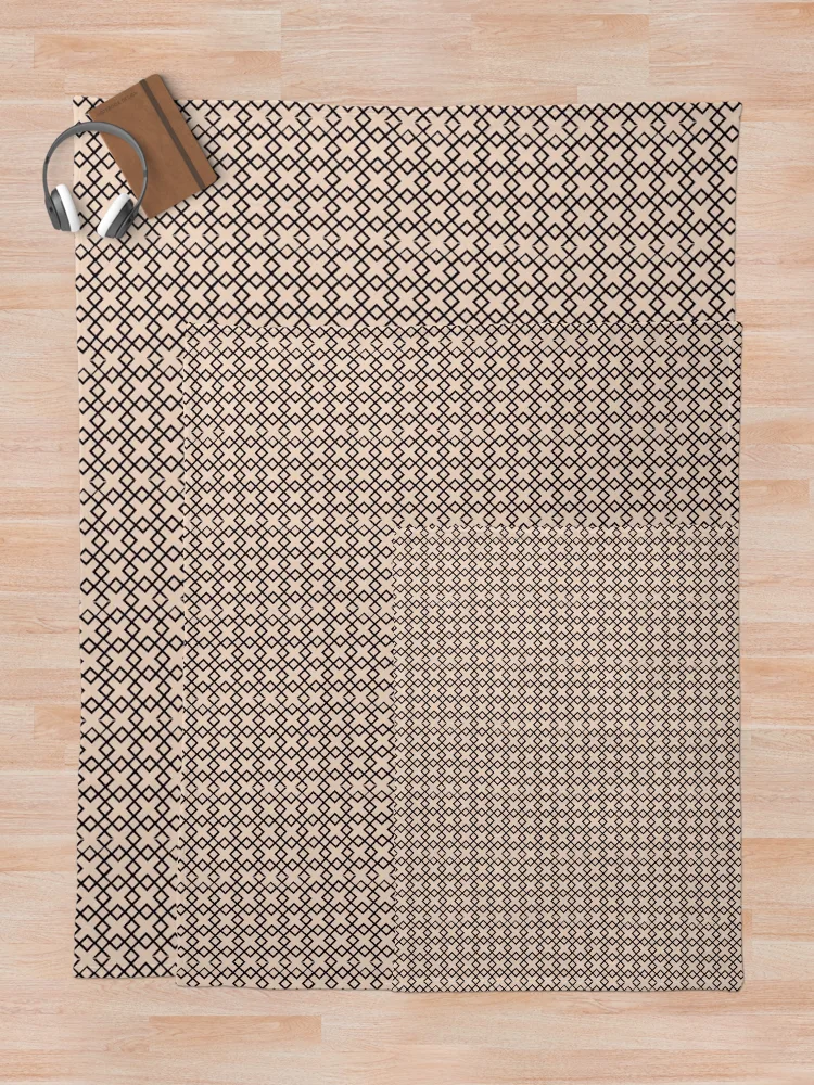 Thumbnail 5 of 6, Throw Blanket, Box patterns designed and sold by Patternsonly.