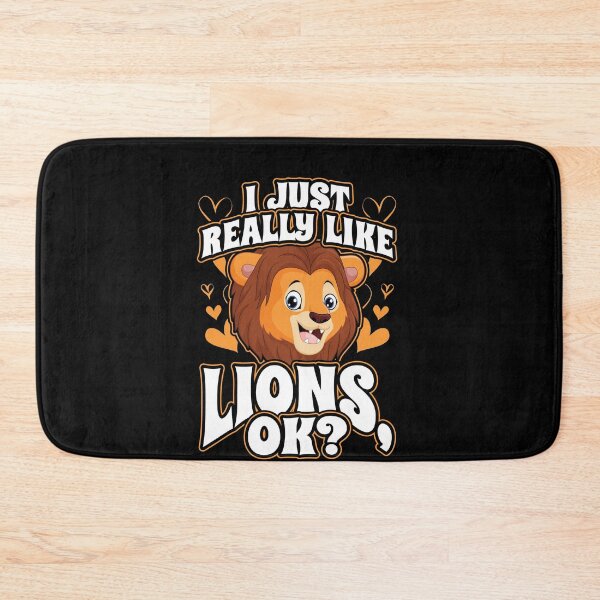 Item preview, I just really like lions ok designed and sold by Hananiah Merch.
