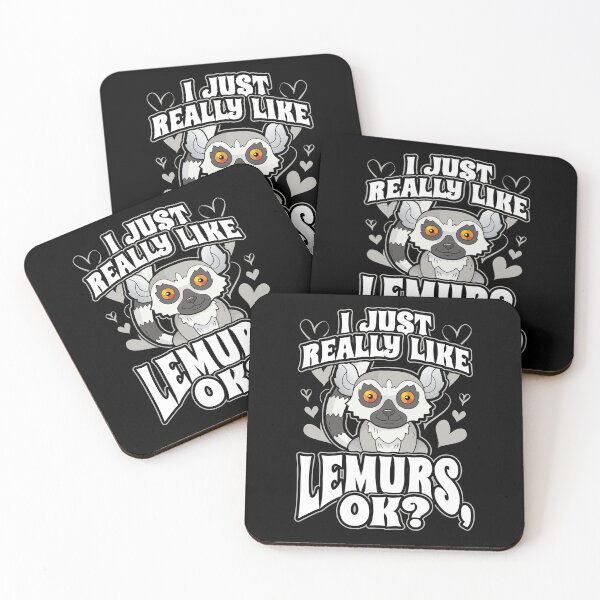 Item preview, I just really like lemurs ok designed and sold by Hananiah Merch.