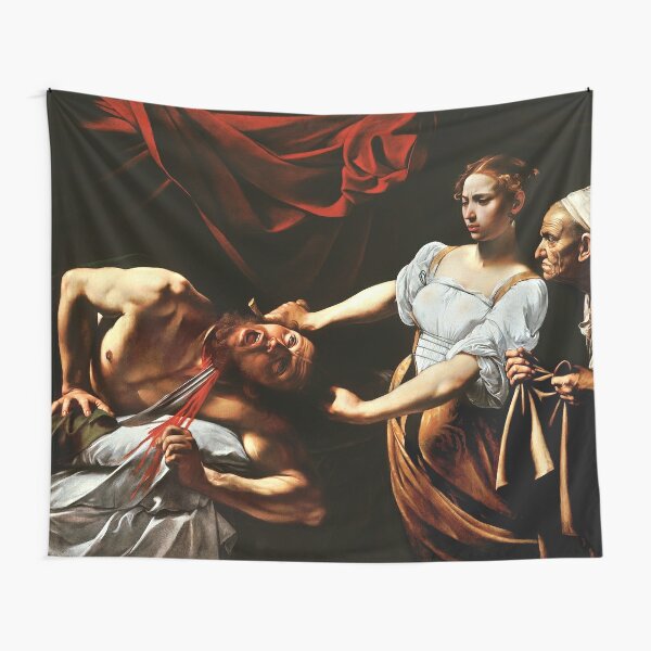 Judith and Holofernes-Caravaggio  Tapestry