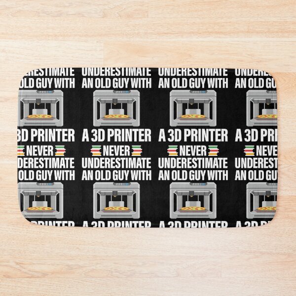 Item preview, Never Underestimate An Old Guy With A 3D Printer designed and sold by GravitiTees.