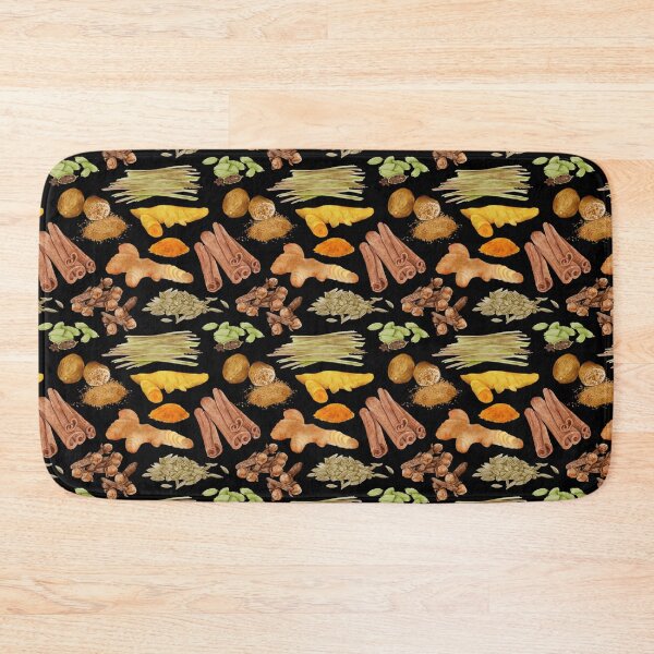Item preview, Watercolor Illustration of a set of spices designed and sold by iswenyi.