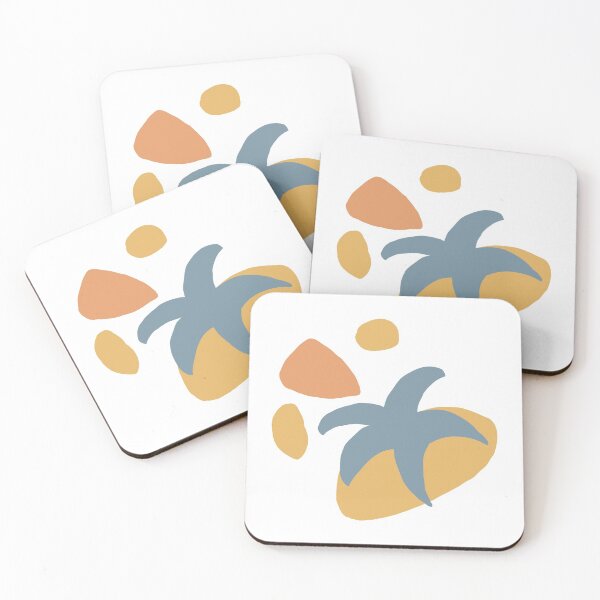 Item preview, Abstract Blue Starfish Beach Colors designed and sold by LinesbyLilia.