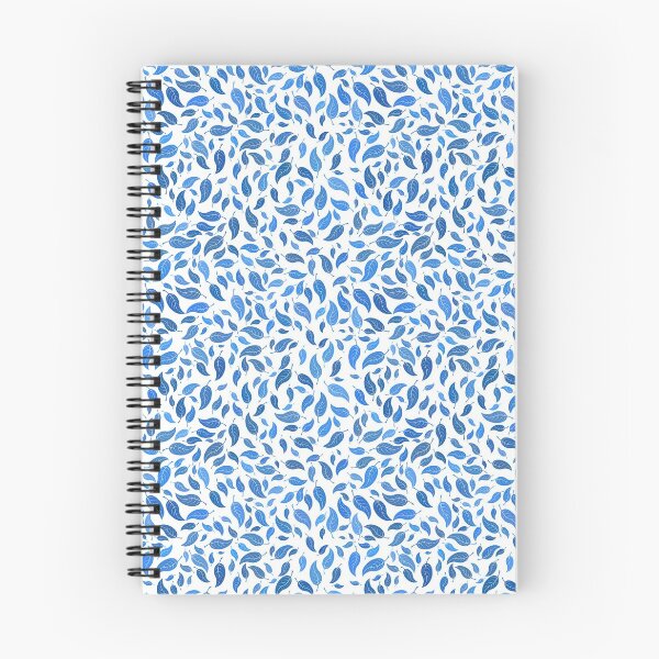 Item preview, Blue leafs pattern designed and sold by AuthenticSloth.