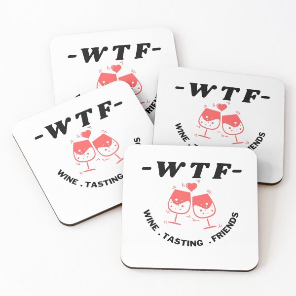 Item preview, WTF wine tasting friends designed and sold by i-longmanshop.