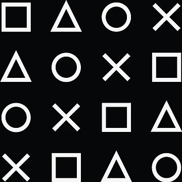 Artwork thumbnail, Square triangle circle patterns by Patternsonly