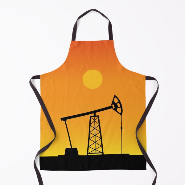 Item preview, Oil Well At Sunset designed and sold by VikiQuick.