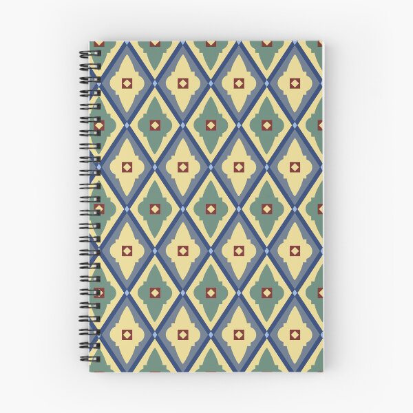 Aperçu de l'œuvre Motif de diamant géométrique abstrait jaune, vert et bleu créée et vendue par colorofmagic.