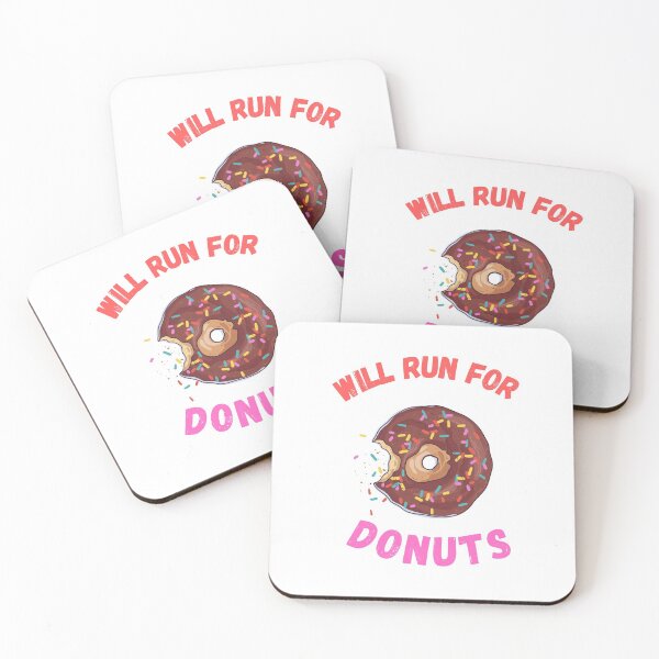 Item preview, Will Run for Donuts designed and sold by The Full Cart.