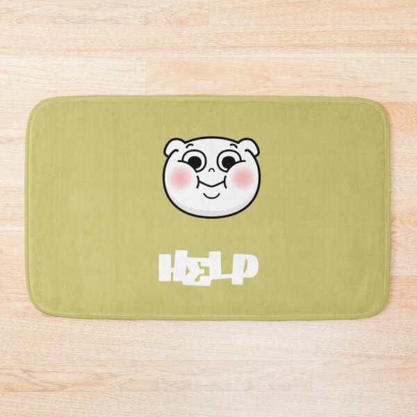 Item preview, Notorious Piggy Face Emoji for asking help designed and sold by Soul-on-groove.