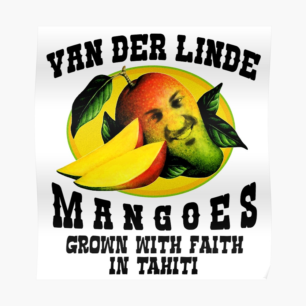 van der linde mangoes t shirt