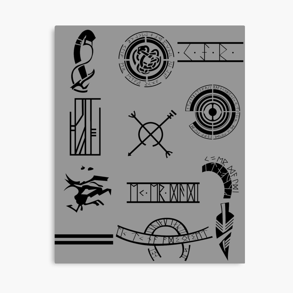 Viking tattoo symbol, Viking rune tattoo, Berserker tattoo