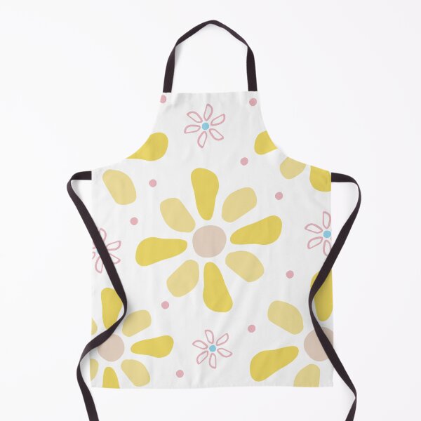 Item preview, Sunny Yellow Flowers Abstract Pattern designed and sold by sunnybandana.