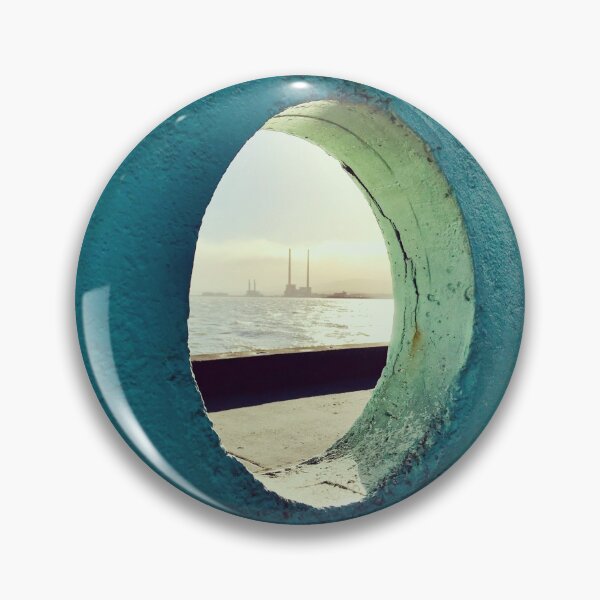 Item preview, Poolbeg Chimneys from Clontarf, Dublin designed and sold by pshelley.