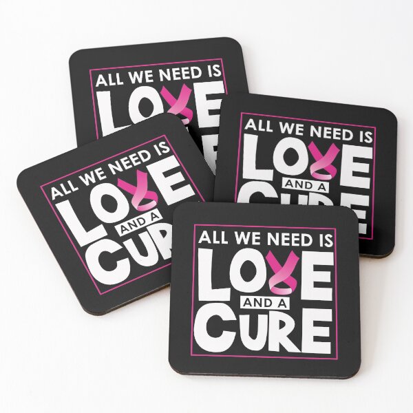 Item preview, All we need is love and a cure for breast cancer patients designed and sold by mederDESIGNS.