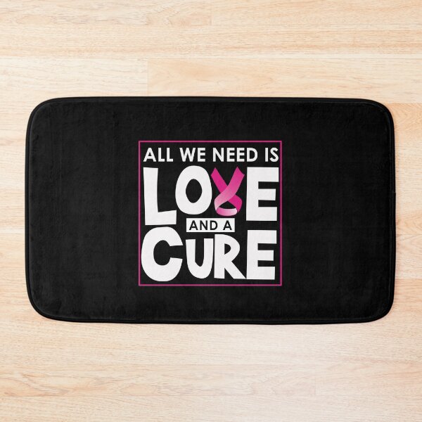 Item preview, All we need is love and a cure for breast cancer patients designed and sold by mederDESIGNS.