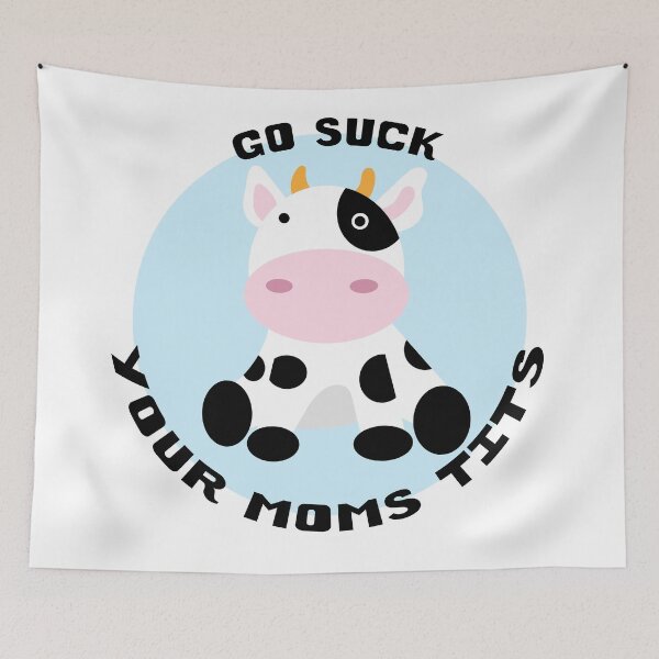 Item preview, Go Suck Your Moms Tits | Funny Vegan  designed and sold by LemonbatStudio.