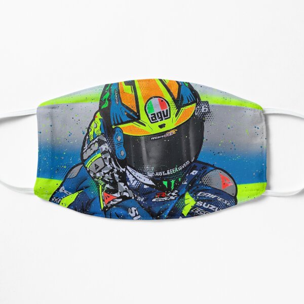 Joan Mir - MotoGP graffiti painting by DRAutoArt Flat Mask