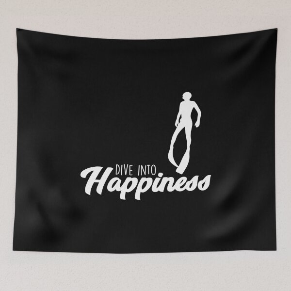 Item preview, underwater world happy apnea diving diver designed and sold by Nessshirts.