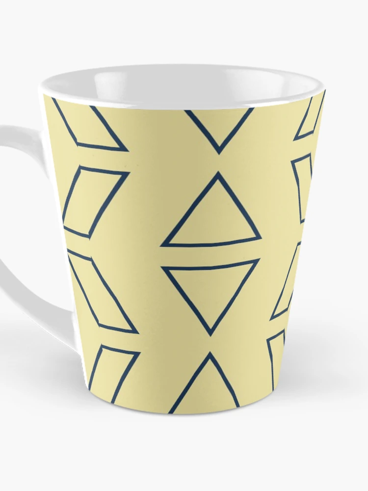Thumbnail 3 of 4, Coffee Mug, Triangle patterns designed and sold by Patternsonly.