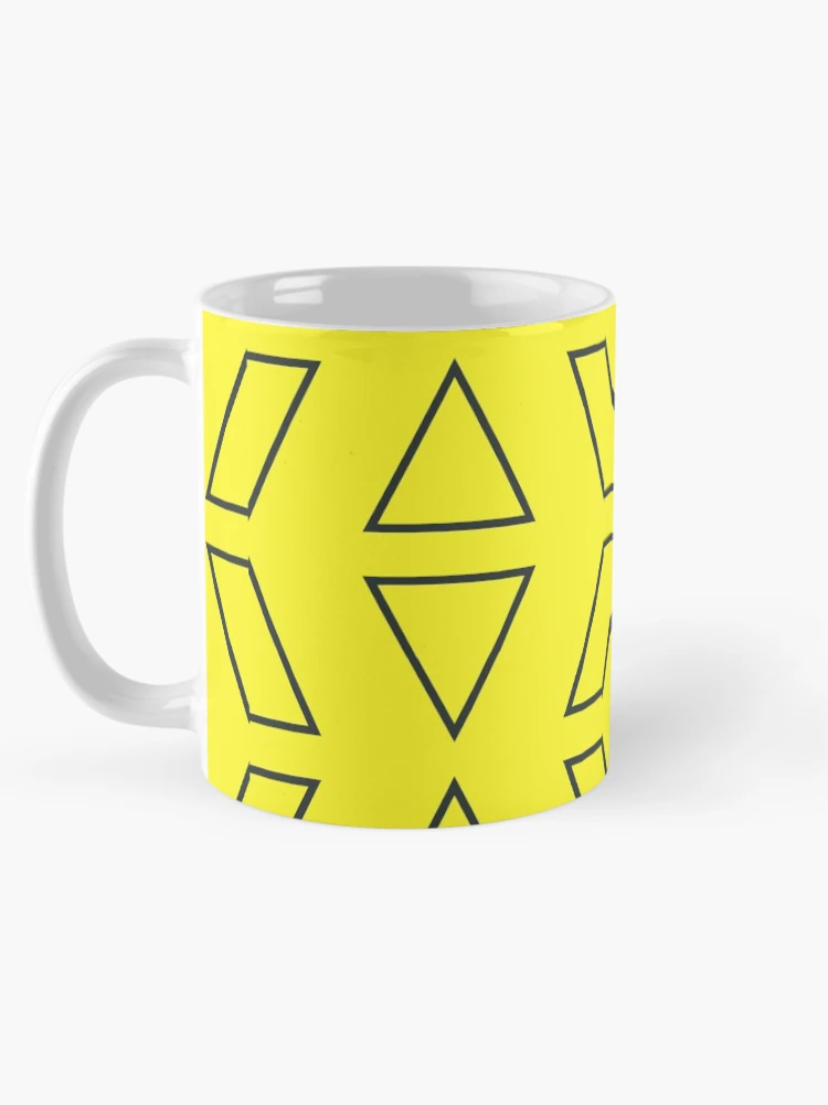 Thumbnail 5 of 6, Coffee Mug, Triangle patterns designed and sold by Patternsonly.