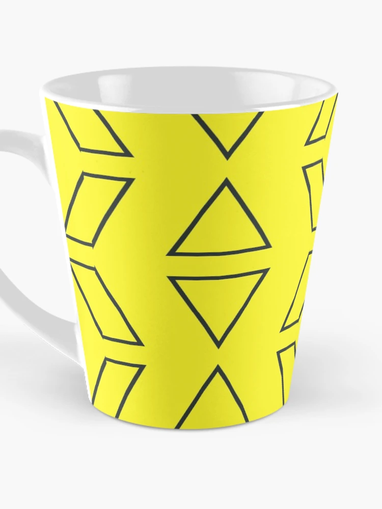 Thumbnail 3 of 4, Coffee Mug, Triangle patterns designed and sold by Patternsonly.