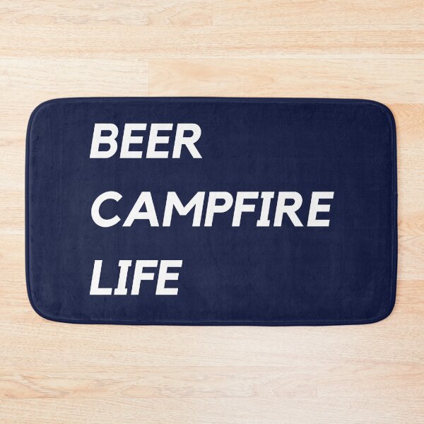 Item preview, Beer, campfire, life designed and sold by Bushtrippers.