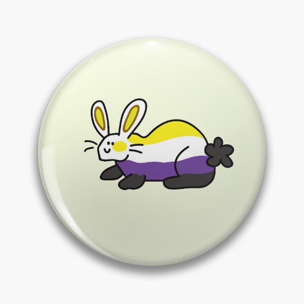 Item preview, nonbunnary designed and sold by TeaBag114.
