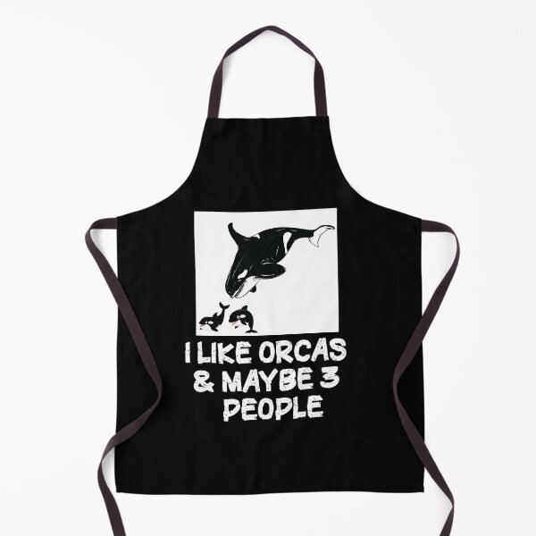 Item preview, I Like Orcas and Maybe 3 People Funny Orca designed and sold by LANANIL.