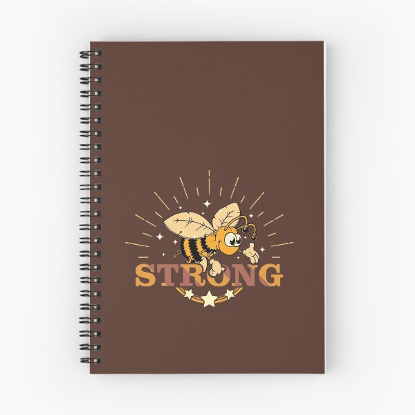 Item preview, Be Strong - Bee Strong - Motivational and Positive Message For Bee Lovers designed and sold by Thordur Sturluson.