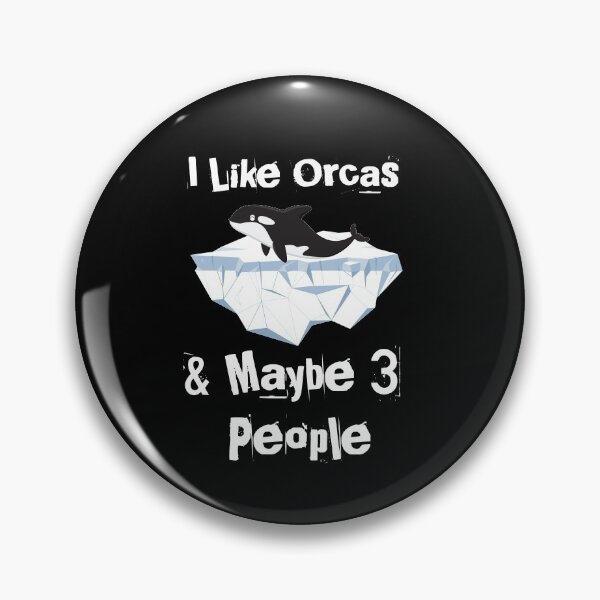 Item preview, I Like Orcas and Maybe 3 People couples  gifts designed and sold by LANANIL.