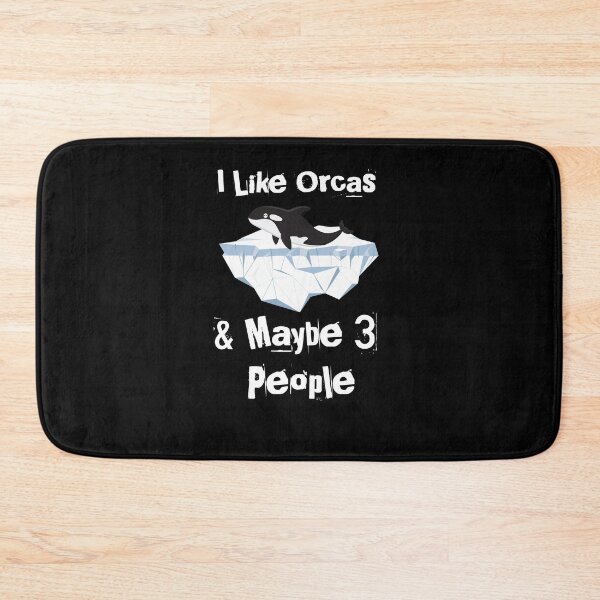 Item preview, I Like Orcas and Maybe 3 People couples  gifts designed and sold by LANANIL.