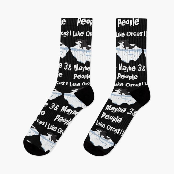 Item preview, I Like Orcas and Maybe 3 People couples  gifts designed and sold by LANANIL.