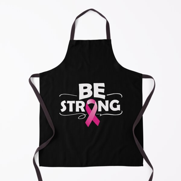 Item preview, Be strong pink ribbon for breast cancer motivation designed and sold by mederDESIGNS.