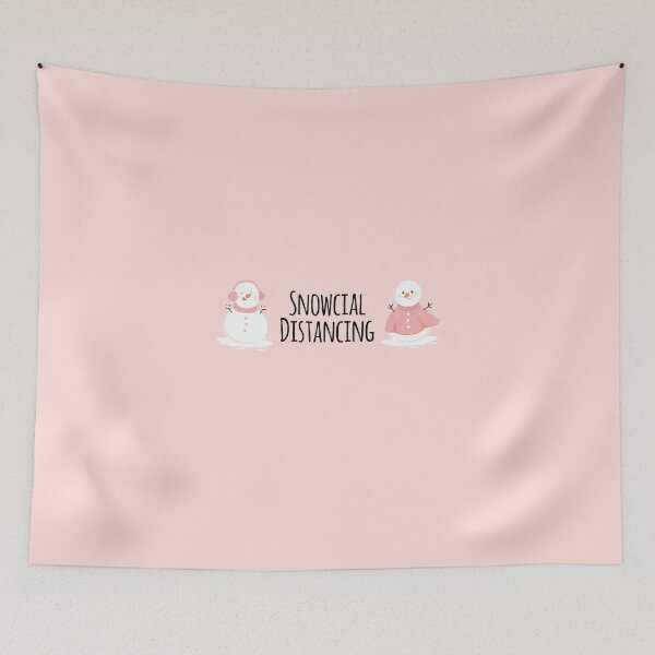 Item preview, Snowcial Distance Quarantine Christmas Funny Gift 2020 Xmas designed and sold by GoldenDov.