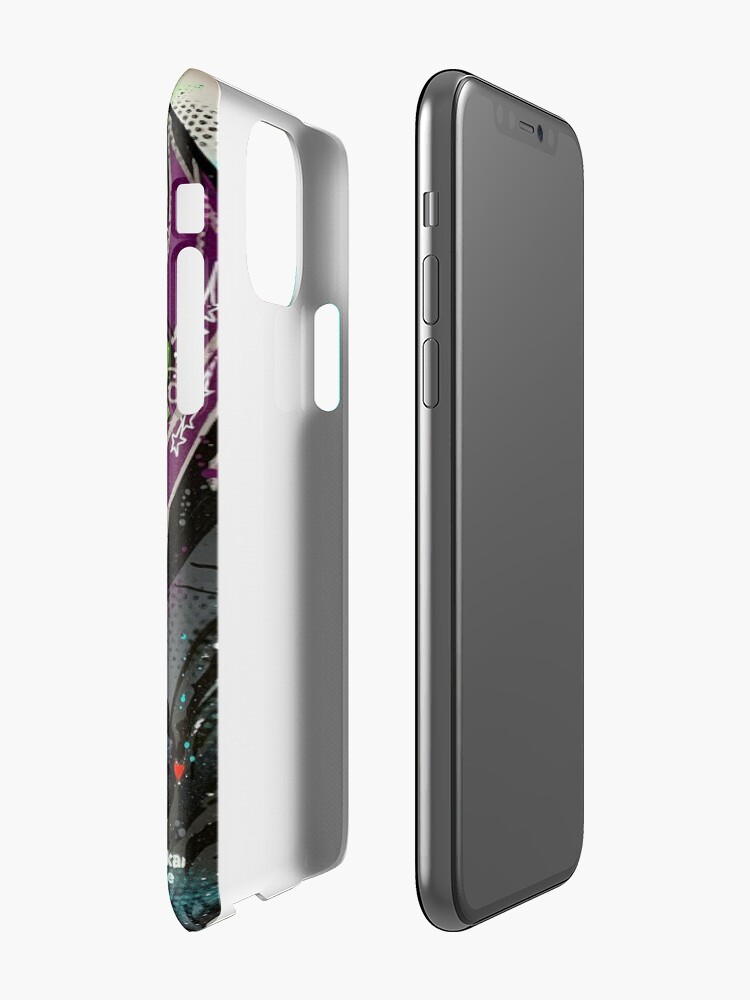 Alternate view of Lewis Hamilton 2020 - F1 graffiti painting by DRAutoArt iPhone Case & Cover