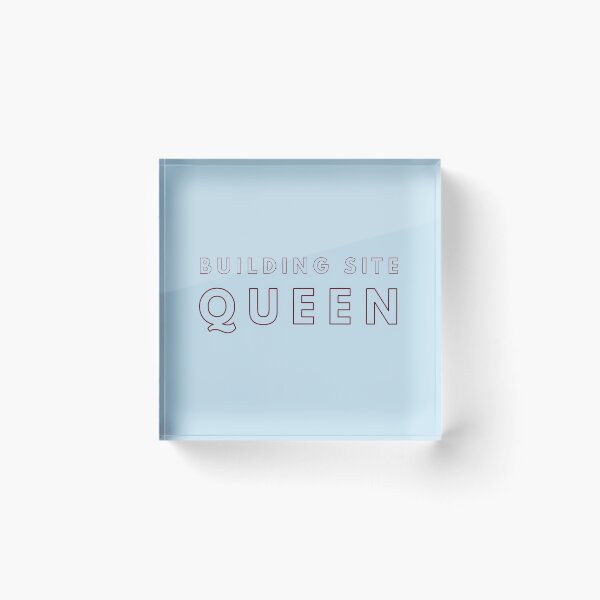 Item preview, Building Site Queen, Renovation Gift, Refurbishment Gift, Builders Gift, Construction Client, Interior Designer Gift designed and sold by HomeConscious.