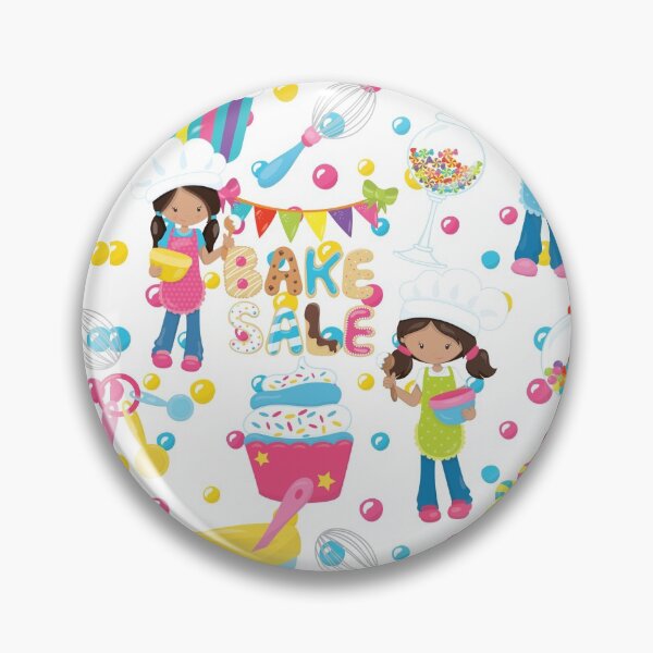 Item preview, Bake Sale kids lolly and cake cooking print designed and sold by Dance Vibes: Blingit Studios.
