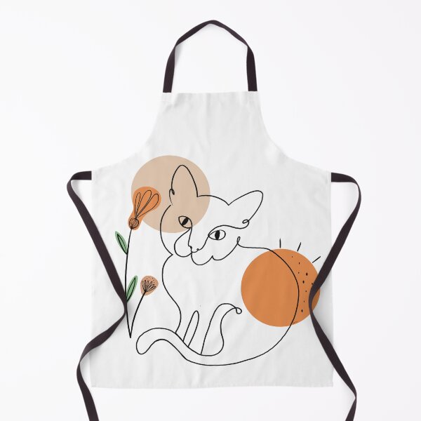 Item preview, CUTE KITTY CAT LINE ART designed and sold by tizicav.