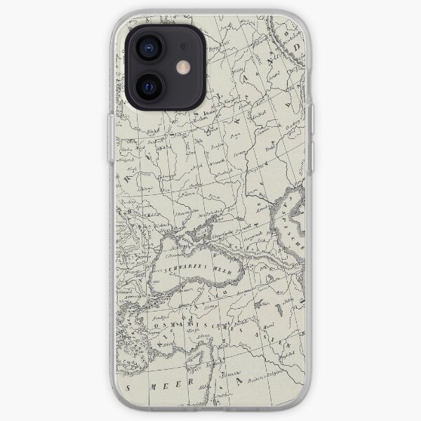 Vintage Map iPhone Soft Case