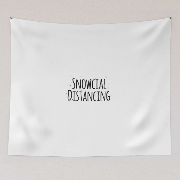 Item preview, Snowcial Distance Quarantine Christmas Funny Gift 2020 Xmas designed and sold by GoldenDov.