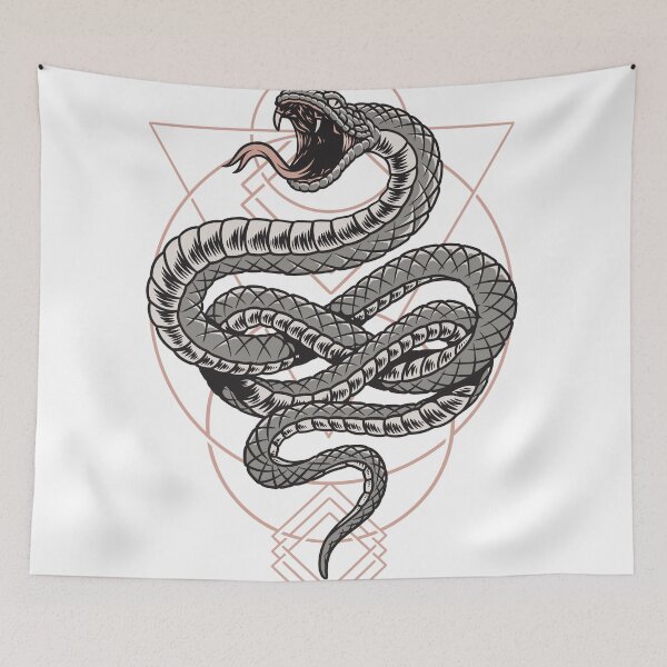 Item preview, Sacred Geometry Serpent designed and sold by Ephemeral Joy.