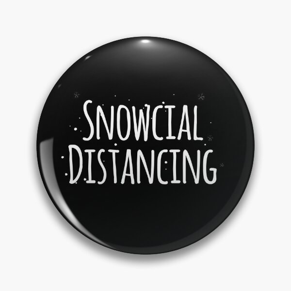 Item preview, Snowcial Distance Quarantine Christmas Funny Gift 2020 Xmas designed and sold by GoldenDov.