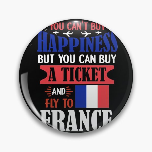 Item preview, Ticket To France - Funny French Lover Gift designed and sold by biNutz.