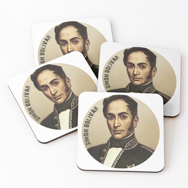 Aperçu de l'œuvre Simon Bolivar meilleures ventes autocollants et masque créée et vendue par wiggy38.